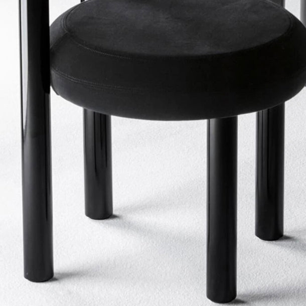 Contemporary Upholstered Armless Dining Chairs Open Back Dining Side Chairs for Home Clearhalo ' kitchen&dining_furn' 'Dining Chairs' 'Dining Tables & Seating' 'dining_chair' 'furn' 'furn_dining_chair' 'Furniture' 'furniture_dining_chair' 'Kitchen & Dining Furniture' 'kitchen' 4344007