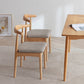 Scandinavian Home Side Chair Upholstered Open Back Wood Dining Room Chair Clearhalo ' kitchen&dining_furn' 'Dining Chairs' 'Dining Tables & Seating' 'dining_chair' 'furn' 'furn_dining_chair' 'Furniture' 'furniture_dining_chair' 'Kitchen & Dining Furniture' 'kitchen' 4344020