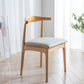 Scandinavian Home Side Chair Upholstered Open Back Wood Dining Room Chair Clearhalo ' kitchen&dining_furn' 'Dining Chairs' 'Dining Tables & Seating' 'dining_chair' 'furn' 'furn_dining_chair' 'Furniture' 'furniture_dining_chair' 'Kitchen & Dining Furniture' 'kitchen' 4344022
