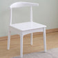 Scandinavian Home Side Chair Upholstered Open Back Wood Dining Room Chair Natural 1 Piece White Clearhalo ' kitchen&dining_furn' 'Dining Chairs' 'Dining Tables & Seating' 'dining_chair' 'furn' 'furn_dining_chair' 'Furniture' 'furniture_dining_chair' 'Kitchen & Dining Furniture' 'kitchen' 4344038