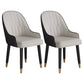 Glam Style Metal Dining Chairs Kitchen Dining Arm Side Chair (Set of 2) White Clearhalo ' kitchen&dining_furn' 'Dining Chairs' 'Dining Tables & Seating' 'dining_chair' 'furn' 'furn_dining_chair' 'Furniture' 'furniture_dining_chair' 'Kitchen & Dining Furniture' 'kitchen' 4344064