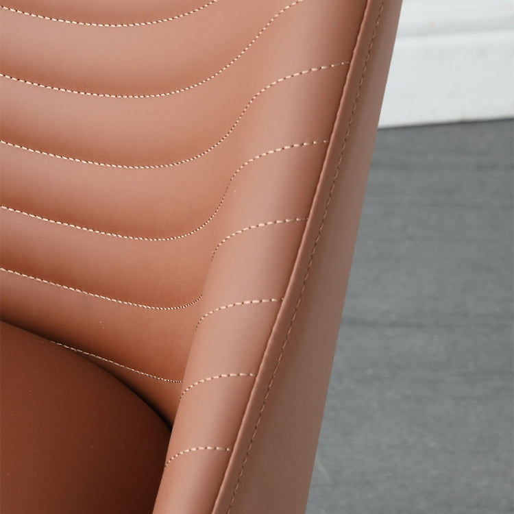 Contemporary Style Metal Dining Chair Parsons Armless Dining Side Chairs for Kitchen Clearhalo ' kitchen&dining_furn' 'Dining Chairs' 'Dining Tables & Seating' 'dining_chair' 'furn' 'furn_dining_chair' 'Furniture' 'furniture_dining_chair' 'Kitchen & Dining Furniture' 'kitchen' 4344089