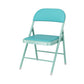Matte Finish Upholstered Folding Side Chair Contemporary Open Back Dining Chair Blue 1 Piece Clearhalo ' kitchen&dining_furn' 'Dining Chairs' 'Dining Tables & Seating' 'dining_chair' 'furn' 'furn_dining_chair' 'Furniture' 'furniture_dining_chair' 'Kitchen & Dining Furniture' 'kitchen' 4344169