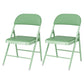 Matte Finish Upholstered Folding Side Chair Contemporary Open Back Dining Chair Green 2 Piece Set Clearhalo ' kitchen&dining_furn' 'Dining Chairs' 'Dining Tables & Seating' 'dining_chair' 'furn' 'furn_dining_chair' 'Furniture' 'furniture_dining_chair' 'Kitchen & Dining Furniture' 'kitchen' 4344173