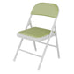 Matte Finish Upholstered Folding Side Chair Contemporary Open Back Dining Chair Light Green 1 Piece Clearhalo ' kitchen&dining_furn' 'Dining Chairs' 'Dining Tables & Seating' 'dining_chair' 'furn' 'furn_dining_chair' 'Furniture' 'furniture_dining_chair' 'Kitchen & Dining Furniture' 'kitchen' 4344178