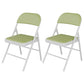 Matte Finish Upholstered Folding Side Chair Contemporary Open Back Dining Chair Light Green 2 Piece Set Clearhalo ' kitchen&dining_furn' 'Dining Chairs' 'Dining Tables & Seating' 'dining_chair' 'furn' 'furn_dining_chair' 'Furniture' 'furniture_dining_chair' 'Kitchen & Dining Furniture' 'kitchen' 4344179