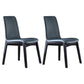 Upholstered Industrial Home Side Chair Parsons Matte Finish Dining Chair (Set of 2) Light Blue Clearhalo ' kitchen&dining_furn' 'Dining Chairs' 'Dining Tables & Seating' 'dining_chair' 'furn' 'furn_dining_chair' 'Furniture' 'furniture_dining_chair' 'Kitchen & Dining Furniture' 'kitchen' 4344194