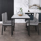 Upholstered Industrial Home Side Chair Parsons Matte Finish Dining Chair (Set of 2) Clearhalo ' kitchen&dining_furn' 'Dining Chairs' 'Dining Tables & Seating' 'dining_chair' 'furn' 'furn_dining_chair' 'Furniture' 'furniture_dining_chair' 'Kitchen & Dining Furniture' 'kitchen' 4344209