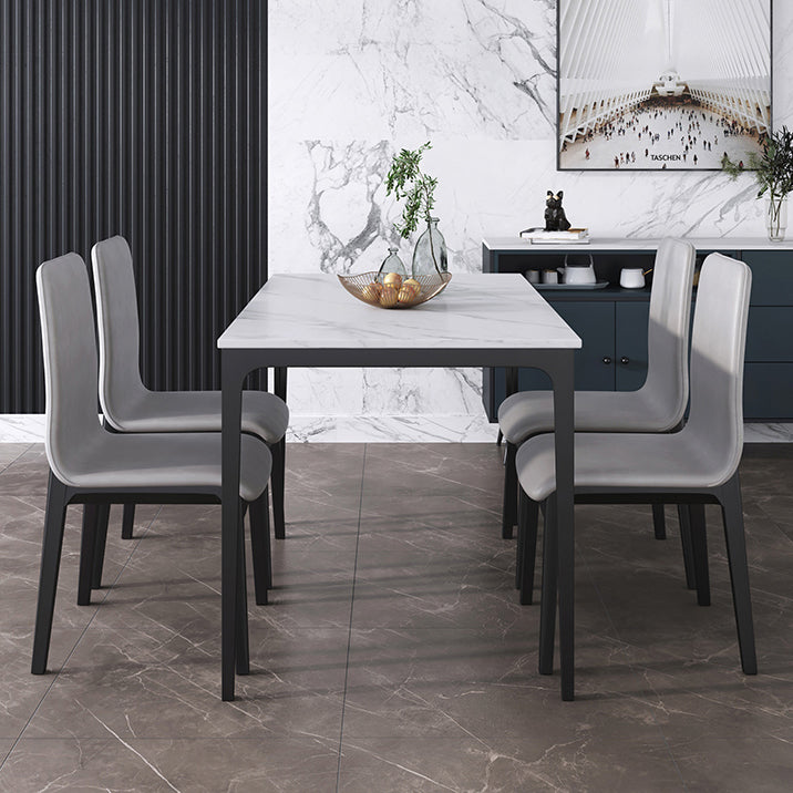 Upholstered Industrial Home Side Chair Parsons Matte Finish Dining Chair (Set of 2) Clearhalo ' kitchen&dining_furn' 'Dining Chairs' 'Dining Tables & Seating' 'dining_chair' 'furn' 'furn_dining_chair' 'Furniture' 'furniture_dining_chair' 'Kitchen & Dining Furniture' 'kitchen' 4344209