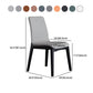 Upholstered Industrial Home Side Chair Parsons Matte Finish Dining Chair (Set of 2) Clearhalo ' kitchen&dining_furn' 'Dining Chairs' 'Dining Tables & Seating' 'dining_chair' 'furn' 'furn_dining_chair' 'Furniture' 'furniture_dining_chair' 'Kitchen & Dining Furniture' 'kitchen' 4344210