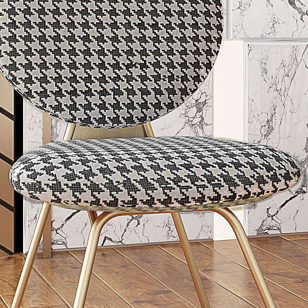 Nordic Style Metal Dining Room Chairs Open Back Side Armless Chair for Home Use Clearhalo ' kitchen&dining_furn' 'Dining Chairs' 'Dining Tables & Seating' 'dining_chair' 'furn' 'furn_dining_chair' 'Furniture' 'furniture_dining_chair' 'Kitchen & Dining Furniture' 'kitchen' 4344258