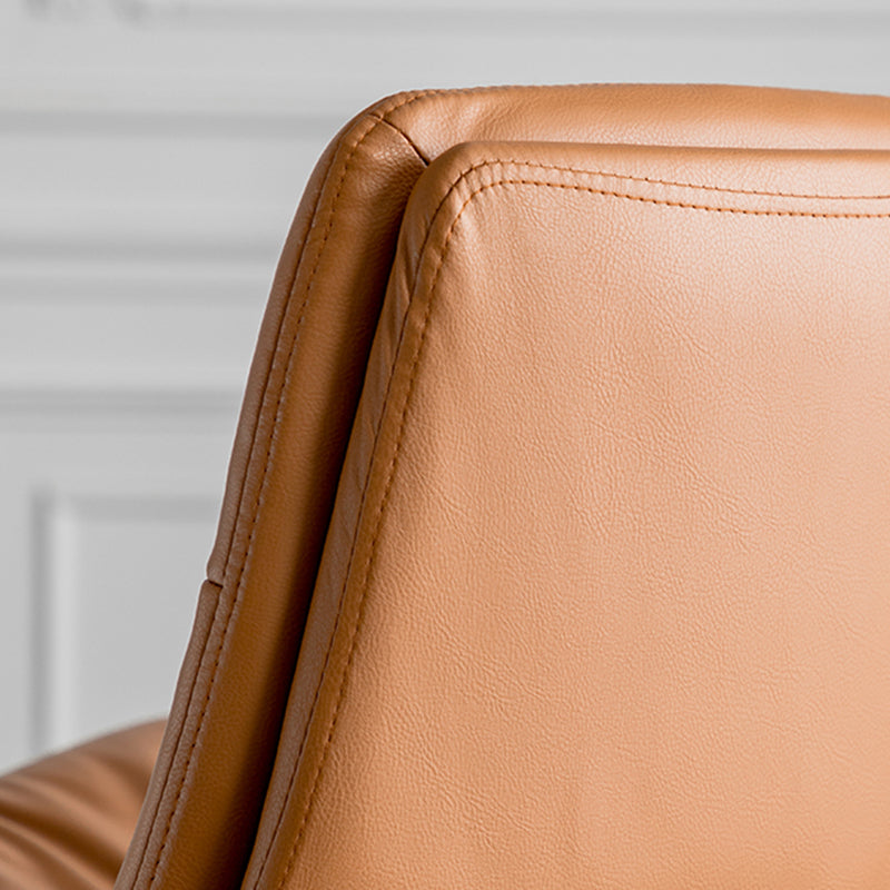 Modern Bucket Low Back Bar Stool Iron Legs Footrest Indoor Counter Stool Clearhalo 'Bar Furniture' 'Bar Stools' 'bar_stools' 'furn' 'furn_bar_stools' 'furniture_bar_stools' 'Kitchen & Dining Furniture' 'kitchen&dining_furn' 'kitchen' 'kitchen_furn' Furniture' 4344296
