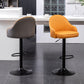 Adjustable Height Contemporary Bar Stool Footrest Leather Low Back Counter Stool Clearhalo 'Bar Furniture' 'Bar Stools' 'bar_stools' 'furn' 'furn_bar_stools' 'furniture_bar_stools' 'Kitchen & Dining Furniture' 'kitchen&dining_furn' 'kitchen' 'kitchen_furn' Furniture' 4344372