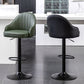 Adjustable Height Contemporary Bar Stool Footrest Leather Low Back Counter Stool Clearhalo 'Bar Furniture' 'Bar Stools' 'bar_stools' 'furn' 'furn_bar_stools' 'furniture_bar_stools' 'Kitchen & Dining Furniture' 'kitchen&dining_furn' 'kitchen' 'kitchen_furn' Furniture' 4344388