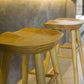 Modern Saddle Seat Bar Stool Pine Backless Footrest Counter Stool with Wood Legs Clearhalo 'Bar Furniture' 'Bar Stools' 'bar_stools' 'furn' 'furn_bar_stools' 'furniture_bar_stools' 'Kitchen & Dining Furniture' 'kitchen&dining_furn' 'kitchen' 'kitchen_furn' Furniture' 4344497