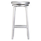 Metal Bar Chair Modern Restaurant With Foot Aluminum Alloy Counter Stool Simple Cafe 1 Piece Bar Stool(30"H) Clearhalo 'Bar Furniture' 'Bar Stools' 'bar_stools' 'furn' 'furn_bar_stools' 'furniture_bar_stools' 'Kitchen & Dining Furniture' 'kitchen&dining_furn' 'kitchen' 'kitchen_furn' Furniture' 4344670