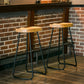Iron Bar Stool Home Living Room Milk Tea Shop High Stool Bar Creative Modern Style Clearhalo 'Bar Furniture' 'Bar Stools' 'bar_stools' 'furn' 'furn_bar_stools' 'furniture_bar_stools' 'Kitchen & Dining Furniture' 'kitchen&dining_furn' 'kitchen' 'kitchen_furn' Furniture' 4344698