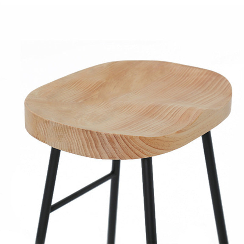 Iron Bar Stool Home Living Room Milk Tea Shop High Stool Bar Creative Modern Style Clearhalo 'Bar Furniture' 'Bar Stools' 'bar_stools' 'furn' 'furn_bar_stools' 'furniture_bar_stools' 'Kitchen & Dining Furniture' 'kitchen&dining_furn' 'kitchen' 'kitchen_furn' Furniture' 4344704