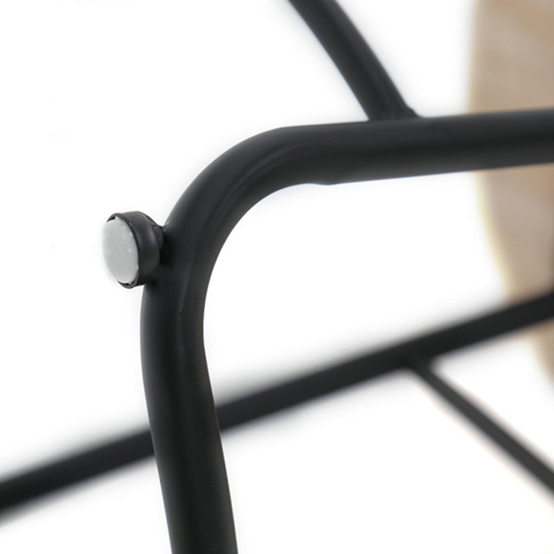 Iron Bar Stool Home Living Room Milk Tea Shop High Stool Bar Creative Modern Style Clearhalo 'Bar Furniture' 'Bar Stools' 'bar_stools' 'furn' 'furn_bar_stools' 'furniture_bar_stools' 'Kitchen & Dining Furniture' 'kitchen&dining_furn' 'kitchen' 'kitchen_furn' Furniture' 4344706