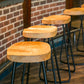 Iron Bar Stool Home Living Room Milk Tea Shop High Stool Bar Creative Modern Style Clearhalo 'Bar Furniture' 'Bar Stools' 'bar_stools' 'furn' 'furn_bar_stools' 'furniture_bar_stools' 'Kitchen & Dining Furniture' 'kitchen&dining_furn' 'kitchen' 'kitchen_furn' Furniture' 4344708
