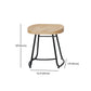Iron Bar Stool Home Living Room Milk Tea Shop High Stool Bar Creative Modern Style Clearhalo 'Bar Furniture' 'Bar Stools' 'bar_stools' 'furn' 'furn_bar_stools' 'furniture_bar_stools' 'Kitchen & Dining Furniture' 'kitchen&dining_furn' 'kitchen' 'kitchen_furn' Furniture' 4344714