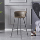 Restaurant Low Back Bar Stool Modern Leather Footrest Counter Height Stool Clearhalo 'Bar Furniture' 'Bar Stools' 'bar_stools' 'furn' 'furn_bar_stools' 'furniture_bar_stools' 'Kitchen & Dining Furniture' 'kitchen&dining_furn' 'kitchen' 'kitchen_furn' Furniture' 4344719