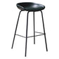 Vintage-Style Metal Low Back and Strap Pedal Bar Stool 30- inch Bar Stool Green 1 Piece Clearhalo 'Bar Furniture' 'Bar Stools' 'bar_stools' 'furn' 'furn_bar_stools' 'furniture_bar_stools' 'Kitchen & Dining Furniture' 'kitchen&dining_furn' 'kitchen' 'kitchen_furn' Furniture' 4344755