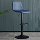 Adjustable Swivel Modern Bar Stool PU Upholstery Footrest Backrest Indoor Stool Clearhalo 'Bar Furniture' 'Bar Stools' 'bar_stools' 'furn' 'furn_bar_stools' 'furniture_bar_stools' 'Kitchen & Dining Furniture' 'kitchen&dining_furn' 'kitchen' 'kitchen_furn' Furniture' 4344845
