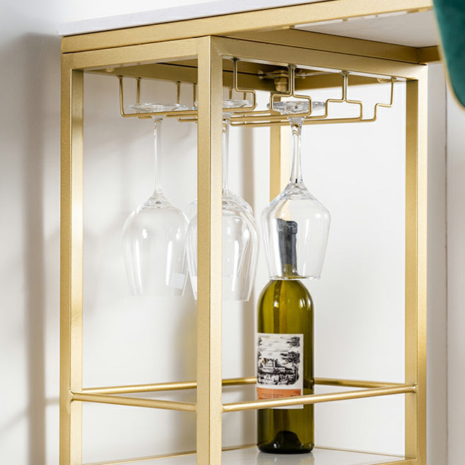 Double Pedestal Cocktail Bar Table Glam Storage Oval Counter-height Pub Table, Only Table Clearhalo 'Bar Furniture' 'Bar Tables' 'bar_tables' 'furn' 'furn_bar_tables' 'Furniture' 'furniture_bar_tables' 'Kitchen & Dining Furniture' 'kitchen&dining_furn' 'kitchen' 4345147