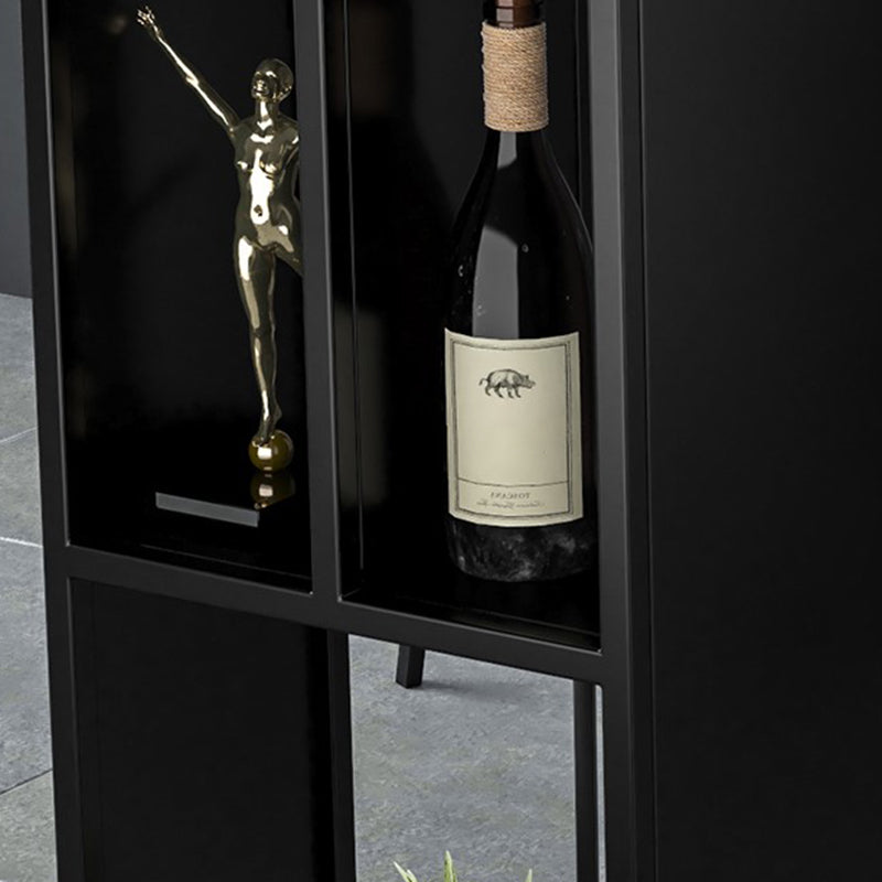 Modern Rectangle Metal Pub Table Double Pedestal Bar Height Cocktail Table Clearhalo 'Bar Furniture' 'Bar Tables' 'bar_tables' 'furn' 'furn_bar_tables' 'Furniture' 'furniture_bar_tables' 'Kitchen & Dining Furniture' 'kitchen&dining_furn' 'kitchen' 4345348