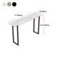 Sled Rectangle Stone Bar Stool Table Modern Indoor Fixed Table Patio Bar Table Clearhalo 'Bar Furniture' 'Bar Tables' 'bar_tables' 'furn' 'furn_bar_tables' 'Furniture' 'furniture_bar_tables' 'Kitchen & Dining Furniture' 'kitchen&dining_furn' 'kitchen' 4345392