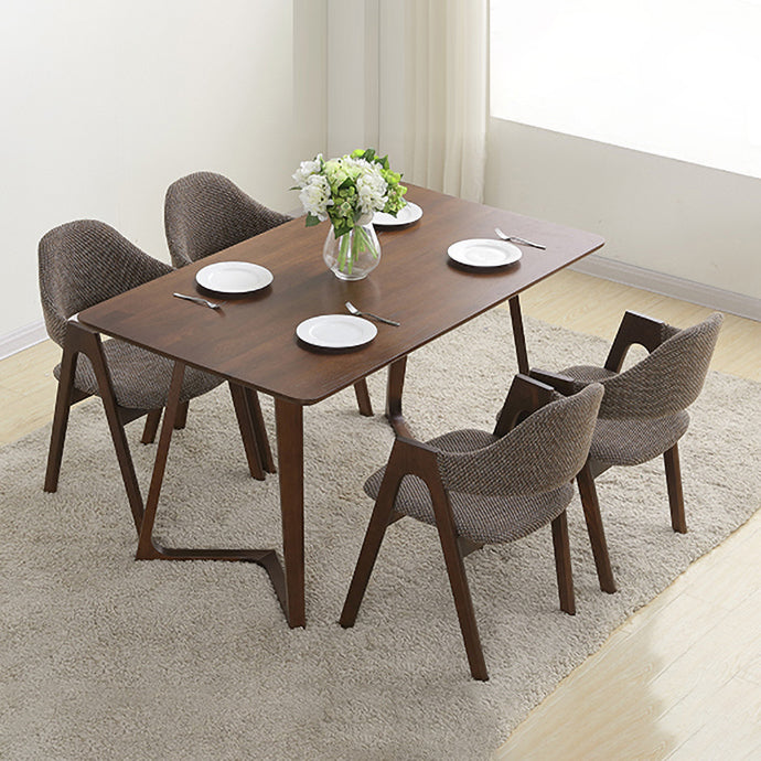 Modern Dining Arm Chairs Upholstered Armchair with Wood Legs (Set of 2) Clearhalo ' kitchen&dining_furn' 'Dining Chairs' 'Dining Tables & Seating' 'dining_chair' 'furn' 'furn_dining_chair' 'Furniture' 'furniture_dining_chair' 'Kitchen & Dining Furniture' 'kitchen' 4345556