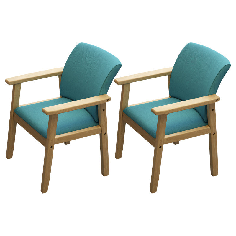 Modern Solid Dining Chair Dining Side Arm Chairs with Wooden Legs for Kitchen Light Blue 2 Piece Set Clearhalo ' kitchen&dining_furn' 'Dining Chairs' 'Dining Tables & Seating' 'dining_chair' 'furn' 'furn_dining_chair' 'Furniture' 'furniture_dining_chair' 'Kitchen & Dining Furniture' 'kitchen' 4345591