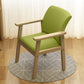 Modern Solid Dining Chair Dining Side Arm Chairs with Wooden Legs for Kitchen Light Green 1 Piece Clearhalo ' kitchen&dining_furn' 'Dining Chairs' 'Dining Tables & Seating' 'dining_chair' 'furn' 'furn_dining_chair' 'Furniture' 'furniture_dining_chair' 'Kitchen & Dining Furniture' 'kitchen' 4345596
