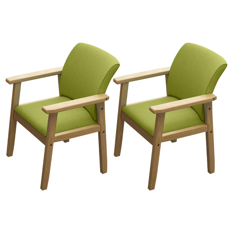 Modern Solid Dining Chair Dining Side Arm Chairs with Wooden Legs for Kitchen Light Green 2 Piece Set Clearhalo ' kitchen&dining_furn' 'Dining Chairs' 'Dining Tables & Seating' 'dining_chair' 'furn' 'furn_dining_chair' 'Furniture' 'furniture_dining_chair' 'Kitchen & Dining Furniture' 'kitchen' 4345597