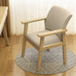 Modern Solid Dining Chair Dining Side Arm Chairs with Wooden Legs for Kitchen Light Coffee 1 Piece Clearhalo ' kitchen&dining_furn' 'Dining Chairs' 'Dining Tables & Seating' 'dining_chair' 'furn' 'furn_dining_chair' 'Furniture' 'furniture_dining_chair' 'Kitchen & Dining Furniture' 'kitchen' 4345617