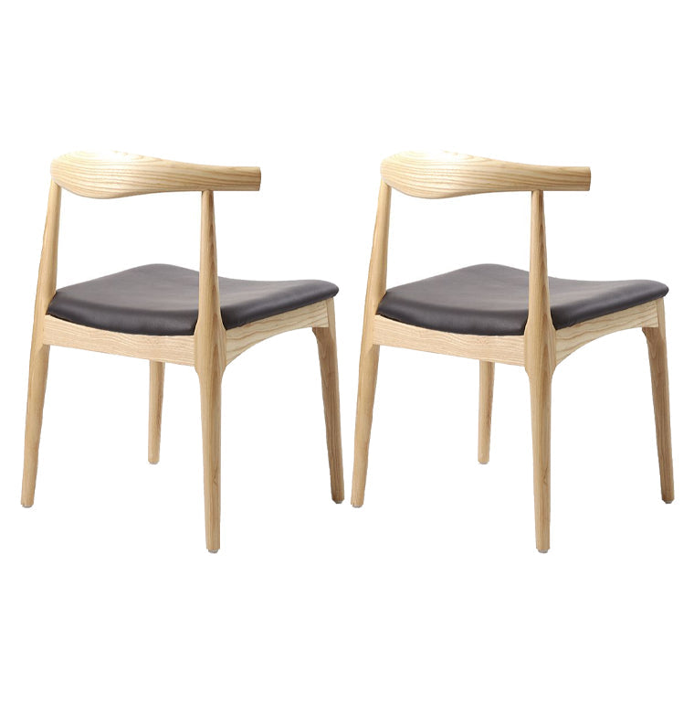 Industrial Wood Dining Room Set 1/2/7/9 Pieces Dining Furniture Set /Separate Items 2 Wood Chairs Clearhalo 'Dining Room Sets' 'Dining Tables & Seating' 'dining_room_set' 'furn' 'furn_dining_room_set' 'Furniture' 'furniture_dining_room_set' 'Kitchen & Dining Furniture' 'kitchen&dining_furn' 'kitchen' 4346292