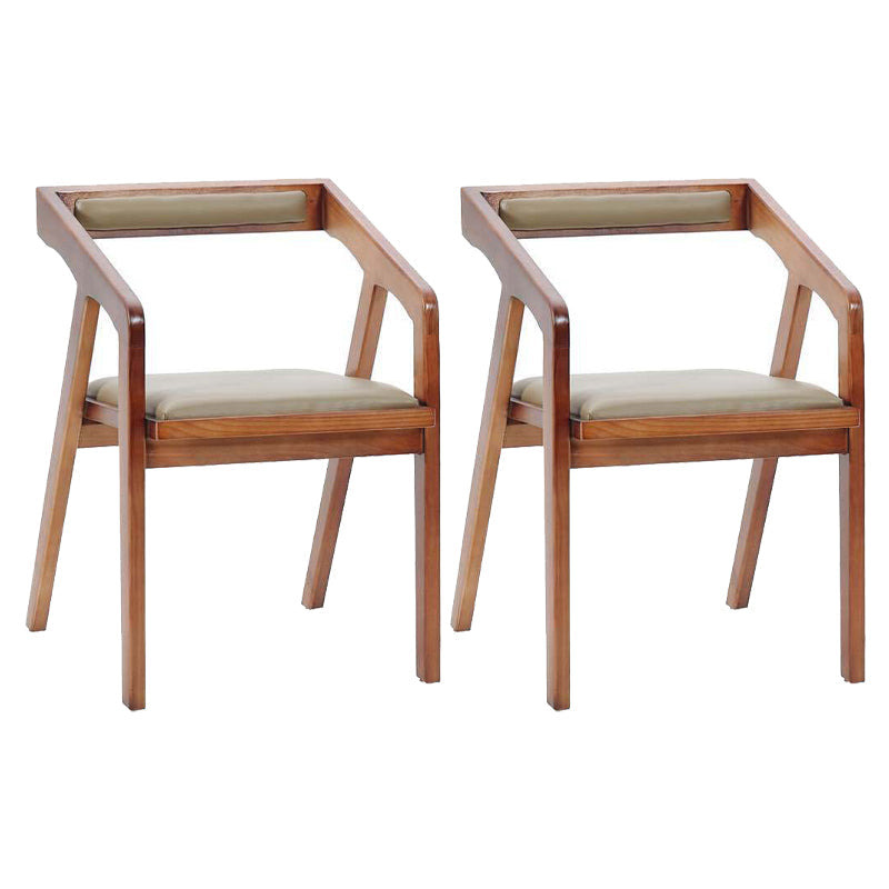 Industrial Wood Dining Room Set 1/2/7/9 Pieces Dining Furniture Set /Separate Items 2 Light Brown Chairs Clearhalo 'Dining Room Sets' 'Dining Tables & Seating' 'dining_room_set' 'furn' 'furn_dining_room_set' 'Furniture' 'furniture_dining_room_set' 'Kitchen & Dining Furniture' 'kitchen&dining_furn' 'kitchen' 4346296