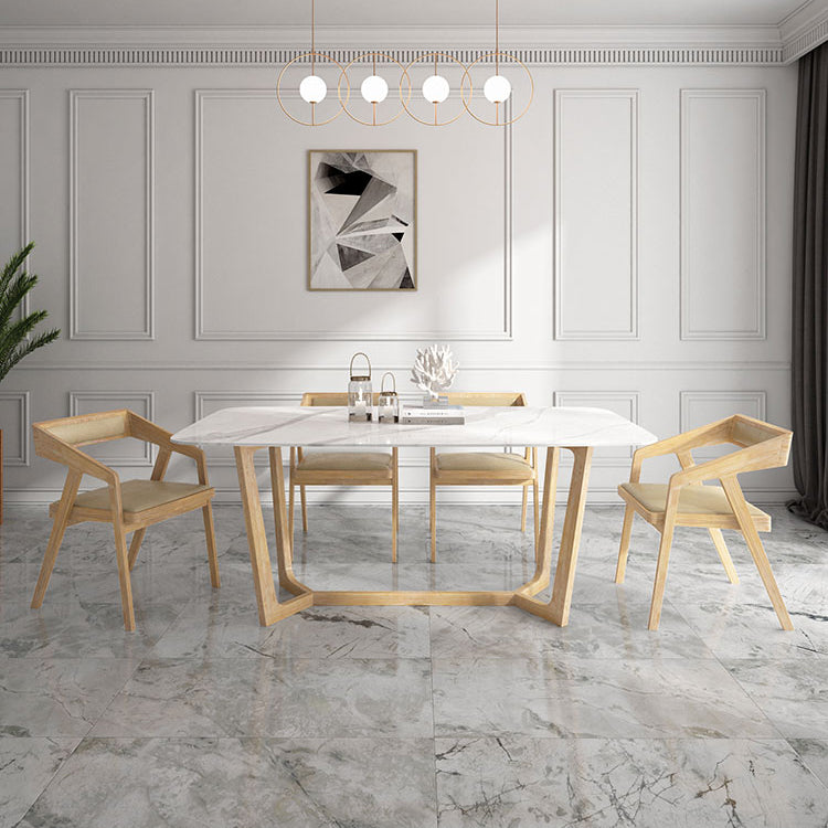 1/2/5/7 Pieces Dining Set Nordic Sintered Dining Furniture Set /Separate Items Clearhalo 'Dining Room Sets' 'Dining Tables & Seating' 'dining_room_set' 'furn' 'furn_dining_room_set' 'Furniture' 'furniture_dining_room_set' 'Kitchen & Dining Furniture' 'kitchen&dining_furn' 'kitchen' 4346315