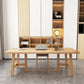 Modern 1/2/4/6 Pieces Dining Set Solid Wood Dining Furniture Set /Separate Items 2 Pieces: Table, 1 Black Chair Clearhalo 'Dining Room Sets' 'Dining Tables & Seating' 'dining_room_set' 'furn' 'furn_dining_room_set' 'Furniture' 'furniture_dining_room_set' 'Kitchen & Dining Furniture' 'kitchen&dining_furn' 'kitchen' 4346338
