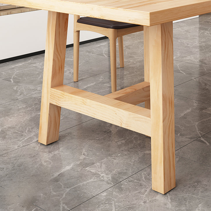 Modern 1/2/4/6 Pieces Dining Set Solid Wood Dining Furniture Set /Separate Items Clearhalo 'Dining Room Sets' 'Dining Tables & Seating' 'dining_room_set' 'furn' 'furn_dining_room_set' 'Furniture' 'furniture_dining_room_set' 'Kitchen & Dining Furniture' 'kitchen&dining_furn' 'kitchen' 4346342