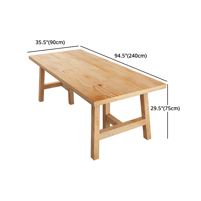 Modern 1/2/4/6 Pieces Dining Set Solid Wood Dining Furniture Set /Separate Items Clearhalo 'Dining Room Sets' 'Dining Tables & Seating' 'dining_room_set' 'furn' 'furn_dining_room_set' 'Furniture' 'furniture_dining_room_set' 'Kitchen & Dining Furniture' 'kitchen&dining_furn' 'kitchen' 4346354