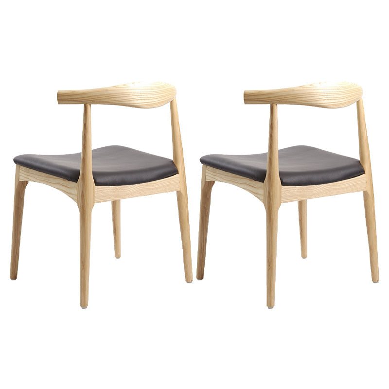 Industrial Wood Dining Room Set 1/2/5/7/13 Pieces Dining Furniture Set /Separate Items 2 Wood Chairs Clearhalo 'Dining Room Sets' 'Dining Tables & Seating' 'dining_room_set' 'furn' 'furn_dining_room_set' 'Furniture' 'furniture_dining_room_set' 'Kitchen & Dining Furniture' 'kitchen&dining_furn' 'kitchen' 4346357