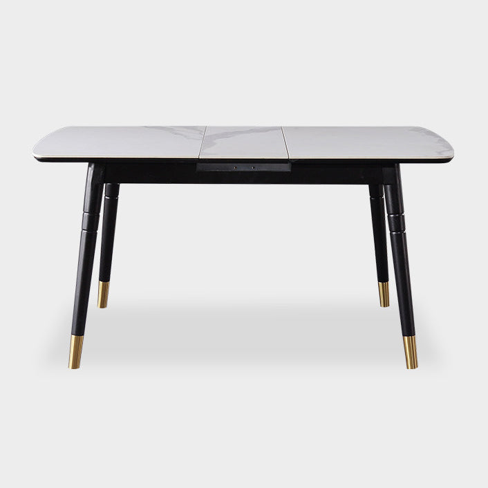 Glam 1/4/5/7 Pieces Sintered Stone Dining Set Dining Furniture Set /Separate Items Clearhalo 'Dining Room Sets' 'Dining Tables & Seating' 'dining_room_set' 'furn' 'furn_dining_room_set' 'Furniture' 'furniture_dining_room_set' 'Kitchen & Dining Furniture' 'kitchen&dining_furn' 'kitchen' 4346384