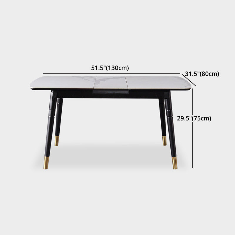 Glam 1/4/5/7 Pieces Sintered Stone Dining Set Dining Furniture Set /Separate Items Clearhalo 'Dining Room Sets' 'Dining Tables & Seating' 'dining_room_set' 'furn' 'furn_dining_room_set' 'Furniture' 'furniture_dining_room_set' 'Kitchen & Dining Furniture' 'kitchen&dining_furn' 'kitchen' 4346392