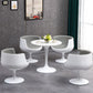 Modern Sintered Stone Dining Room Set 1/2/3/4/5 Pieces Dining Set /Separate Items 5 Pieces: White Table, 4 Chairs Clearhalo 'Dining Room Sets' 'Dining Tables & Seating' 'dining_room_set' 'furn' 'furn_dining_room_set' 'Furniture' 'furniture_dining_room_set' 'Kitchen & Dining Furniture' 'kitchen&dining_furn' 'kitchen' 4346394