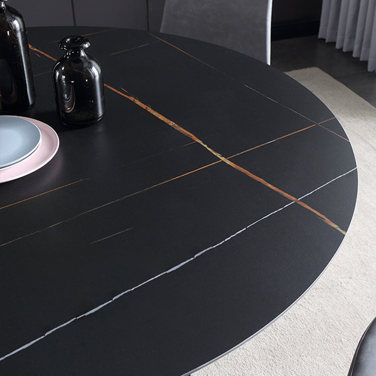 Modern 1/4/5/7 Pieces Dining Set Round Top Dining Furniture Set /Separate Items Clearhalo 'Dining Room Sets' 'Dining Tables & Seating' 'dining_room_set' 'furn' 'furn_dining_room_set' 'Furniture' 'furniture_dining_room_set' 'Kitchen & Dining Furniture' 'kitchen&dining_furn' 'kitchen' 4346428