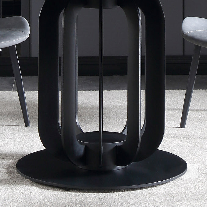 Modern 1/4/5/7 Pieces Dining Set Round Top Dining Furniture Set /Separate Items Clearhalo 'Dining Room Sets' 'Dining Tables & Seating' 'dining_room_set' 'furn' 'furn_dining_room_set' 'Furniture' 'furniture_dining_room_set' 'Kitchen & Dining Furniture' 'kitchen&dining_furn' 'kitchen' 4346429