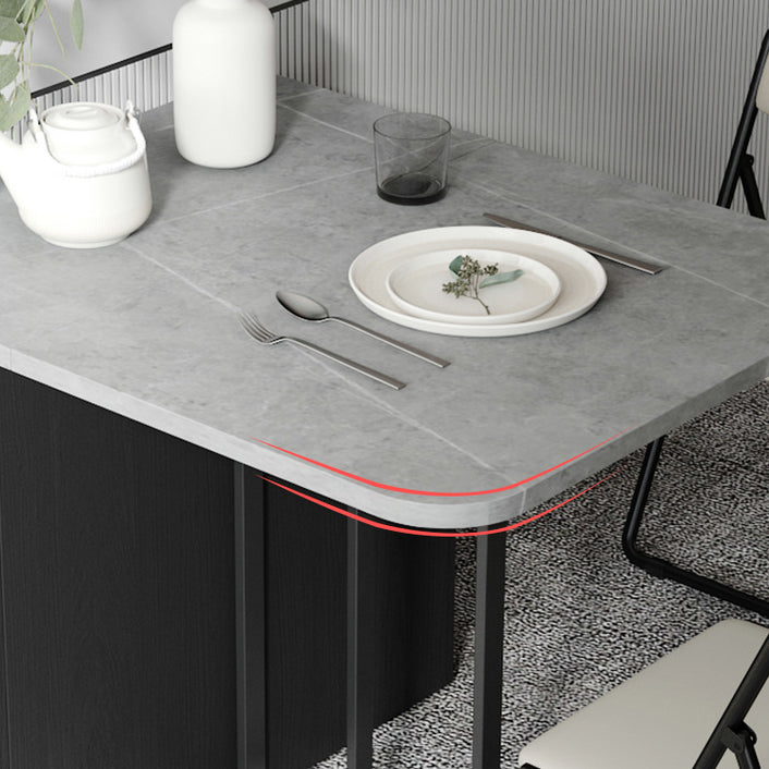 Modern Manufactured Wood Dining Set 1/2/3/5 Pieces Dining Furniture Set /Separate Items Clearhalo 'Dining Room Sets' 'Dining Tables & Seating' 'dining_room_set' 'furn' 'furn_dining_room_set' 'Furniture' 'furniture_dining_room_set' 'Kitchen & Dining Furniture' 'kitchen&dining_furn' 'kitchen' 4346461