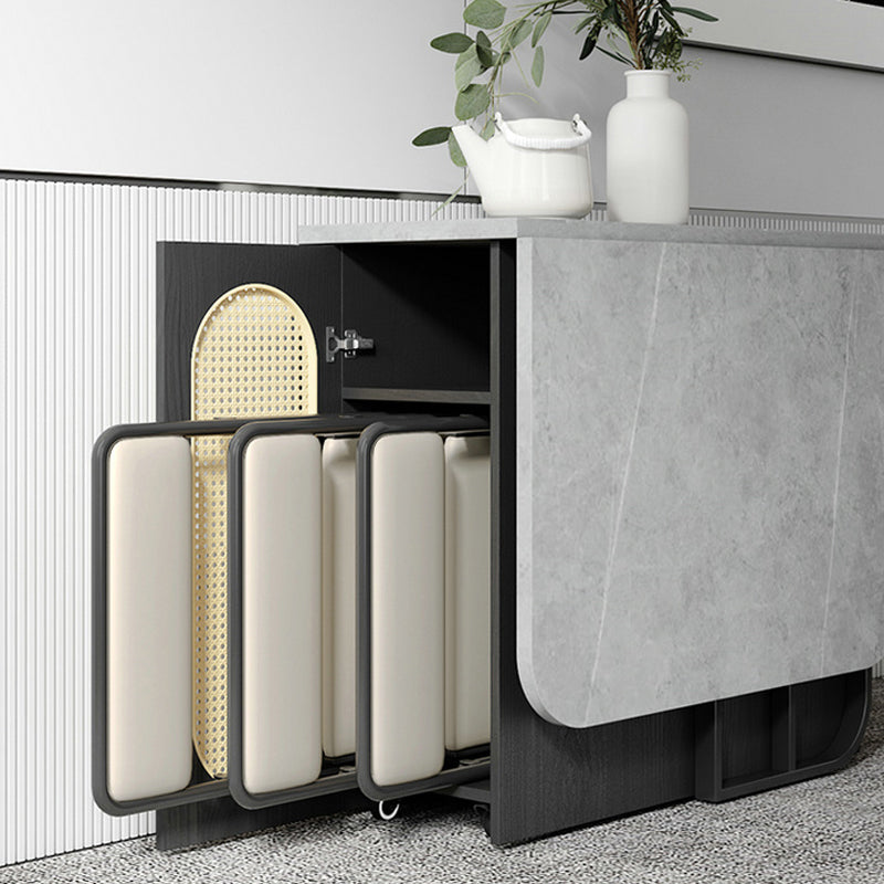 Modern Manufactured Wood Dining Set 1/2/3/5 Pieces Dining Furniture Set /Separate Items Clearhalo 'Dining Room Sets' 'Dining Tables & Seating' 'dining_room_set' 'furn' 'furn_dining_room_set' 'Furniture' 'furniture_dining_room_set' 'Kitchen & Dining Furniture' 'kitchen&dining_furn' 'kitchen' 4346465